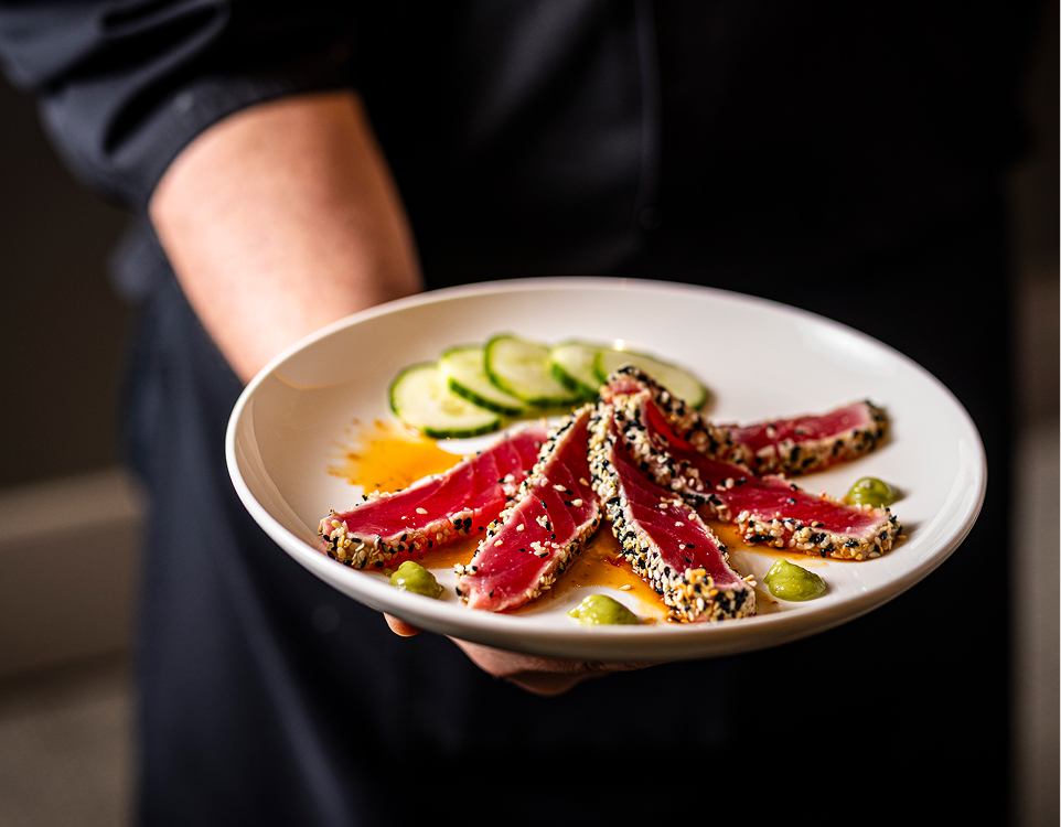 ahi tuna appetizer