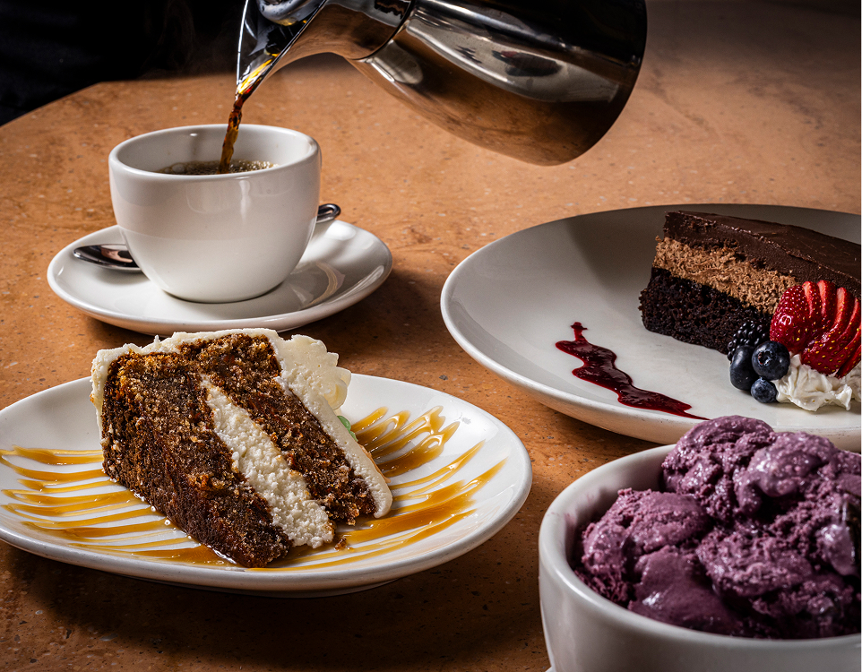 desserts on table