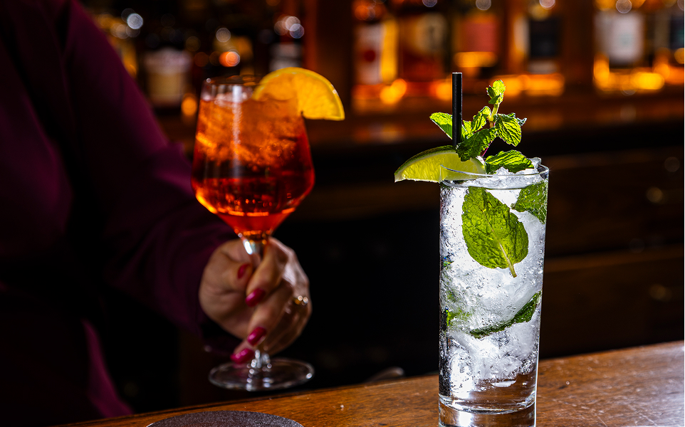 signature cocktails at 17 West